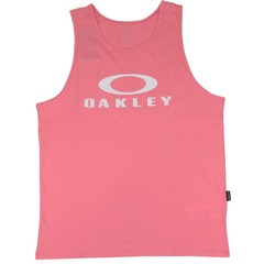 Camiseta Regata Oakley Bark Tank Pink - Masculina - Foto 1