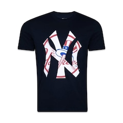 Camiseta New Era MLB New York Yankees World - Masculina - Foto 1