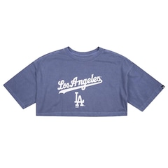 Cropped New Era MLB Los Angeles Dodgers Classic - Feminino - Foto 1