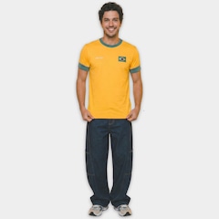 Camiseta Brasil Saga Braziline - Masculina - Foto 1
