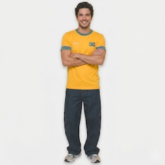 Camiseta Brasil Saga Braziline - Masculina - Foto 2