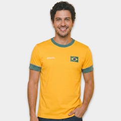 Camiseta Brasil Saga Braziline - Masculina - Foto 3