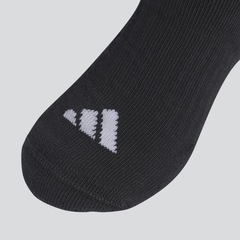Kit Meia adidas Crew 3 Pares Infantil - Foto 3