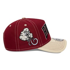 Bone New Era NBA 9Forty A-Frame Snapback Chicago Bulls Masculino - Foto 4