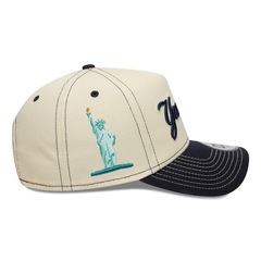 Bone New Era MLB 9Forty A-Frame Snapback New York Yankees Masculino - Foto 5