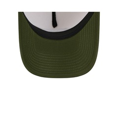 Bone New Era NBA 9Forty A-Frame Snapback Los Angeles Lakers Masculino - Foto 7