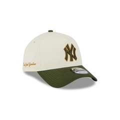 Bone New Era MLB 9Forty A-Frame Snapback New York Yankees Masculino - Foto 3