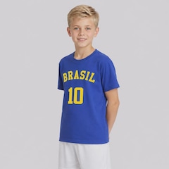 Camiseta Dras Brasil 10 Infantil - Foto 3