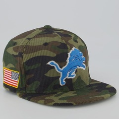 Boné New Era Detroit Lions NFL STS Camo 5950 - Foto 2