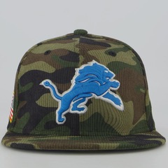 Boné New Era Detroit Lions NFL STS Camo 5950 - Foto 3