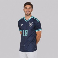 Camisa Alemanha II 26/27 Sané 19 adidas Masculina - Foto 4