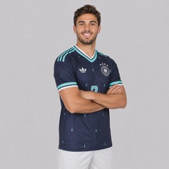 Camisa Alemanha II 26/27 7 Havertz adidas Masculina - Foto 3