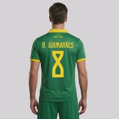 Camisa Brasil Seleção 8 B. Guimarães Masculina - Foto 1
