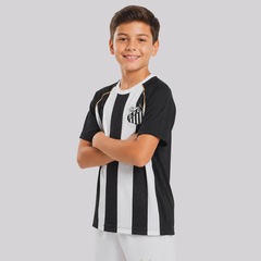 Camisa Santos Mosaico Infantil - Foto 3
