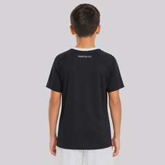 Camisa Santos Mosaico Infantil - Foto 4