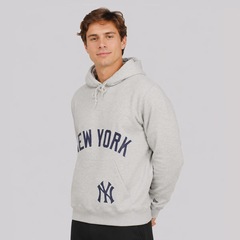 Blusão de Moletom New Era New York Yankees College com Capuz Masculino - Foto 3