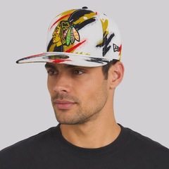 Boné New Era Chicago Blackhawks 9FIFITY Snapback NHL - Foto 5