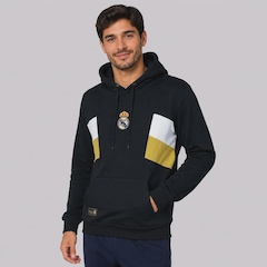 Blusão de Moletom Real Madrid Canguru Masculino - Foto 3