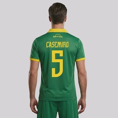 Camisa Brasil Seleção 5 Casemiro Masculina - Foto 1
