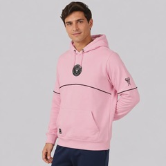 Blusão de Moletom Inter Miami Canguru Masculino - Foto 2