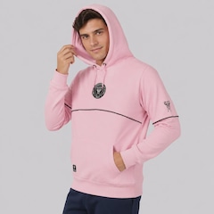 Blusão de Moletom Inter Miami Canguru Masculino - Foto 3