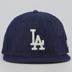 Boné New Era Los Angeles Dodgers 950 Snapback MLB Den 261 - Foto 2