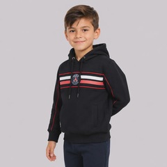 Blusão de Moletom PSG Canguru Infantil - Foto 3