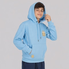 Blusão de Moletom Argentina Canguru Infantil - Foto 2