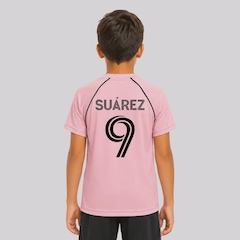 Camisa Inter Miami Dry III 9 Suárez Infantil - Foto 1