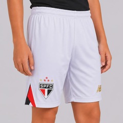 Calção New Balance São Paulo I 2025 Infantil - Foto 2