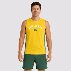 Camiseta Regata Brasil Brisa 5 Casemiro Masculina - Foto 2
