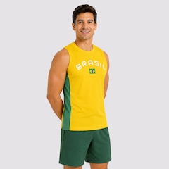 Camiseta Regata Brasil Brisa 5 Casemiro Masculina - Foto 3