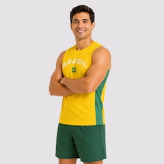 Camiseta Regata Brasil Brisa 5 Casemiro Masculina - Foto 4