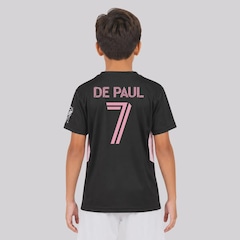 Camisa Inter Miami Dry II 7 De Paul Infantil - Foto 1