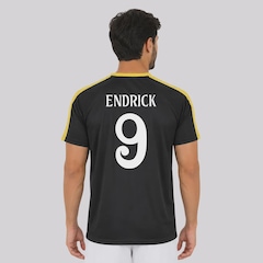 Camisa Real Madrid Campeones 9 Endrick Masculina - Foto 1
