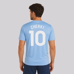Camisa Manchester City Fan 10 Cherki Masculina - Foto 1
