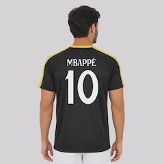 Camisa Real Madrid Campeones 10 Mbappé Masculina - Foto 1