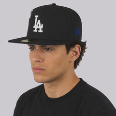 Boné New Era Los Angeles Dodgers MLB Neon Logo 5950 - Foto 6