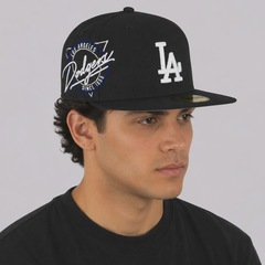 Boné New Era Los Angeles Dodgers MLB Neon Logo 5950 - Foto 7