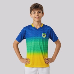 Camisa Brasil Samba Infantil - Foto 1