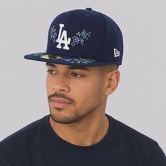 Boné New Era Los Angeles Dodgers MLB Garden 5950 - Foto 6