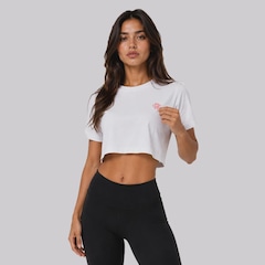 Blusa Cropped Flamengo Thrum Feminino - Foto 3