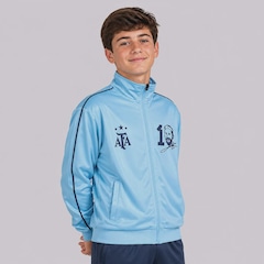 Jaqueta Argentina Helanca Messi Infantil - Foto 2