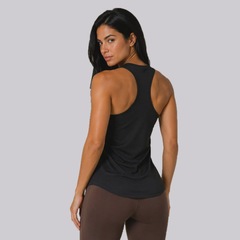 Camiseta Regata Fila Basic Sports III Feminina Preta - Foto 4