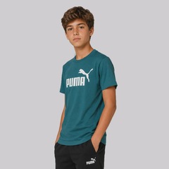 Camiseta Puma Ess Small No.1 Logo Relaxed Infantil - Foto 2