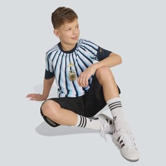 Camisa Argentina Pré-Jogo I 26/27 adidas Infantil - Foto 3