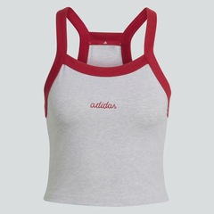 Blusa Cropped adidas Bordado Feminina - Foto 4
