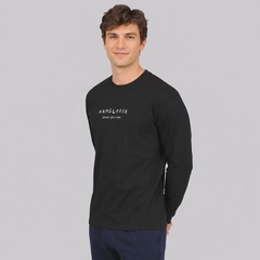 Camiseta Hang Loose Share It Manga Longa Masculina - Foto 3