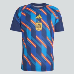 Camisa Espanha Pré-Jogo I 26/27 adidas Masculina - Foto 4