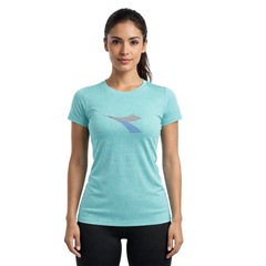 Camiseta Diadora Big Logo Movimento Feminina - Foto 1